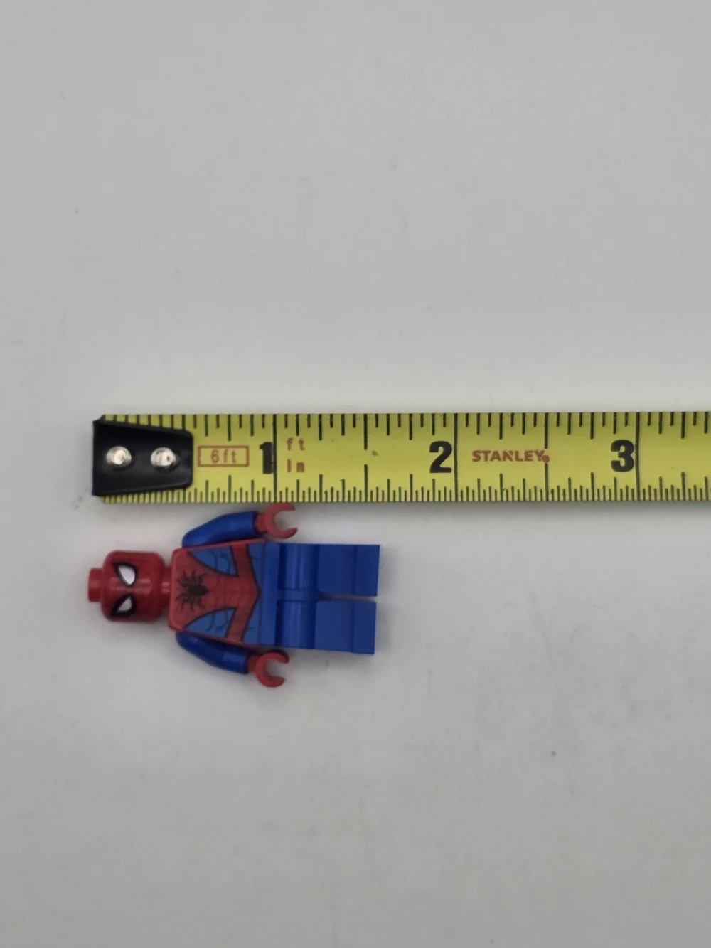 LEGO Minifigure Spider-Man Metallic Blue Eye Highlights sh536 Super Heroes